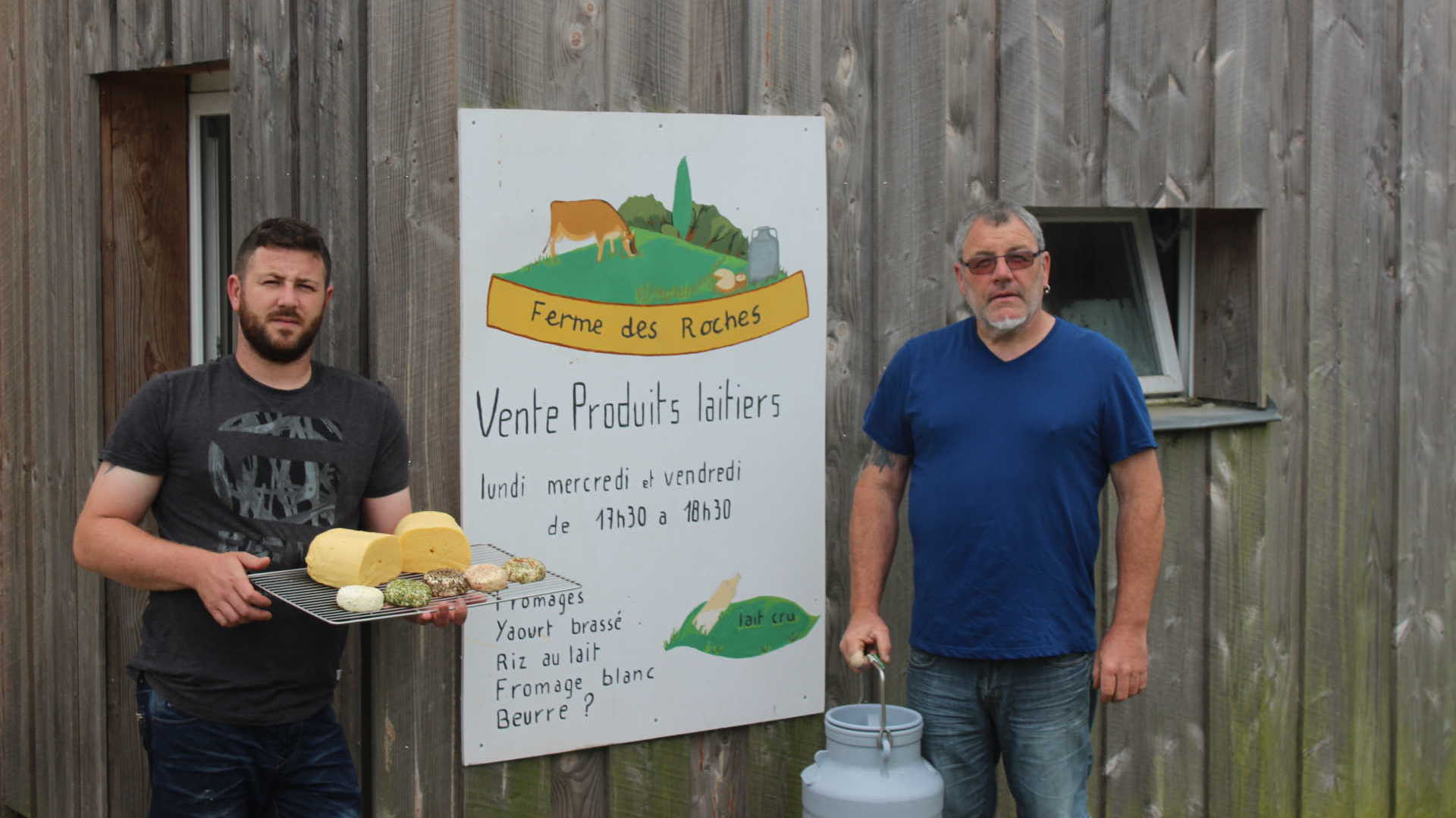 Ghislain et Christian DAVID présentation de produits