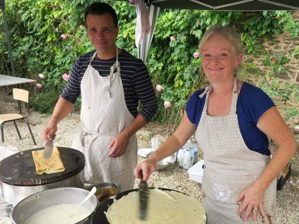Photo de François et Blandine COUEFFE, paysans de la Champenière